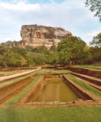 Sigiriya-Felsen